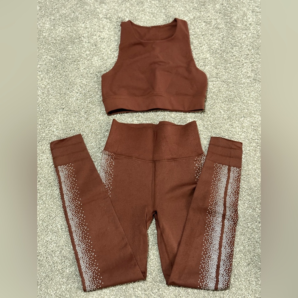 Fabletics Brown SculptKnit Activewear